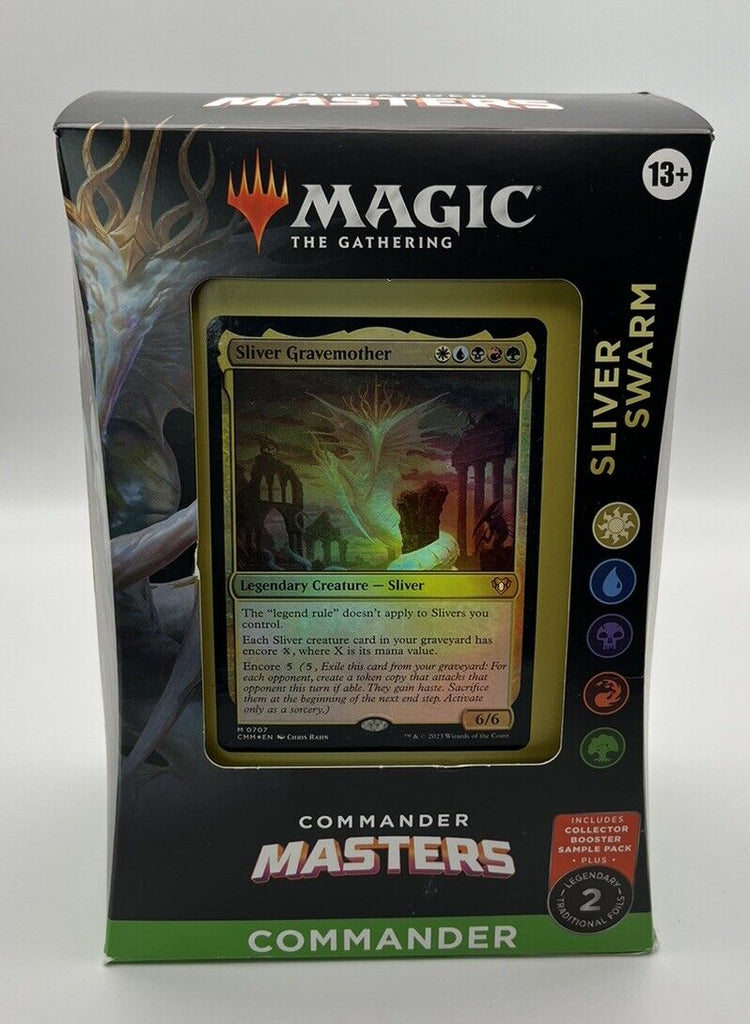 Sliver Swarm Commanders Masters Commander Deck MTG New/Sealed