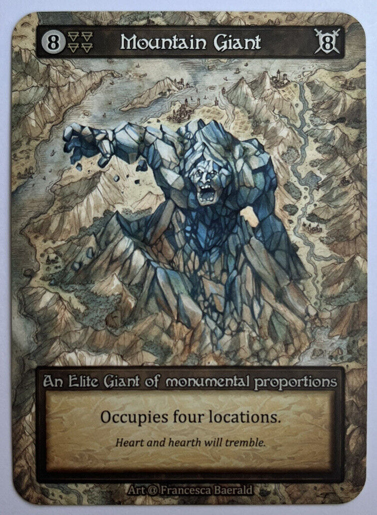 Sorcery Contested Realm Alpha Mountain Giant Elite Pack Fresh