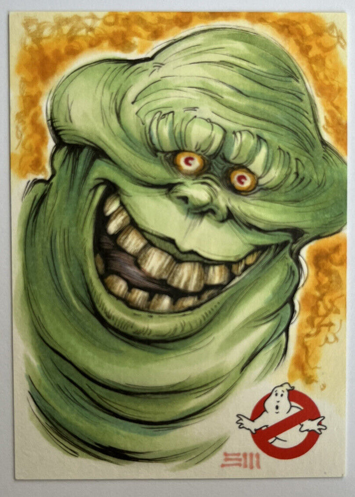 2016 Cryptozoic Ghostbusters Sketch Card By Erik Maell