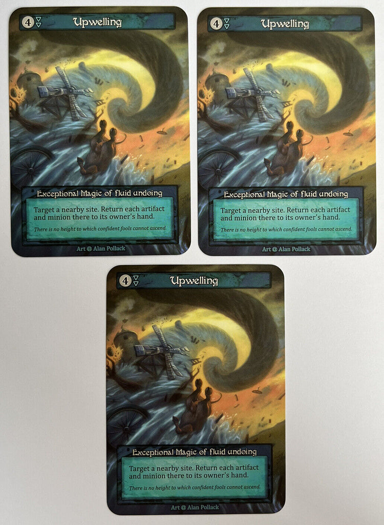 Sorcery Contested Realm Alpha 3 x Upwelling Exceptional Pack Fresh