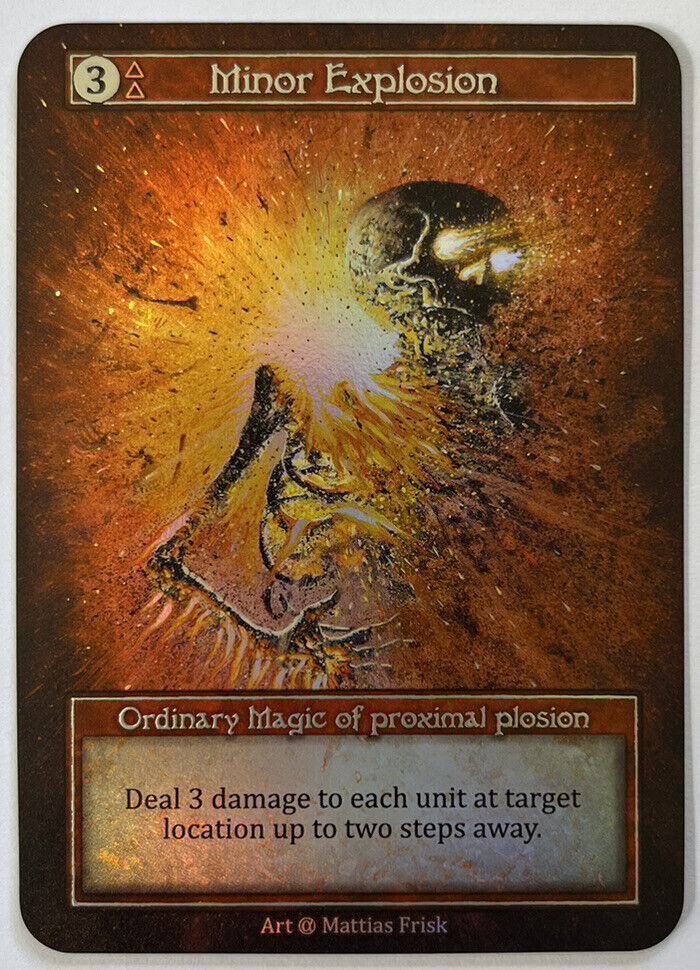 Sorcery Contested Realm Alpha Minor Explosion FOIL Ordinary Pack Fresh