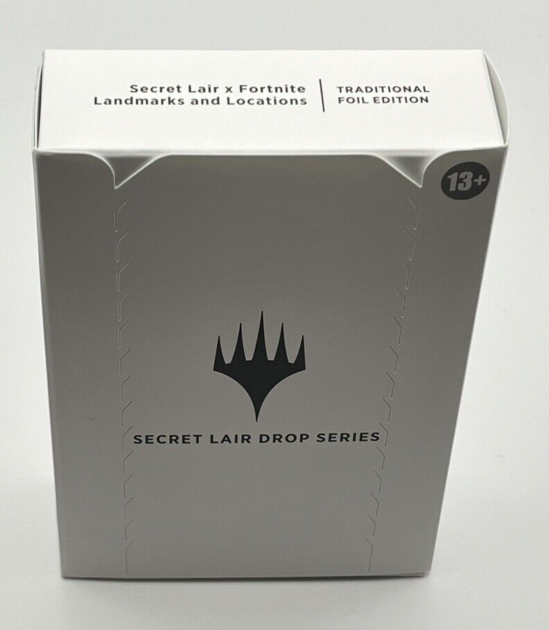 Secret Lair x Fortnite Landmarks And Locations Traditional Foil MTG New/Sealed