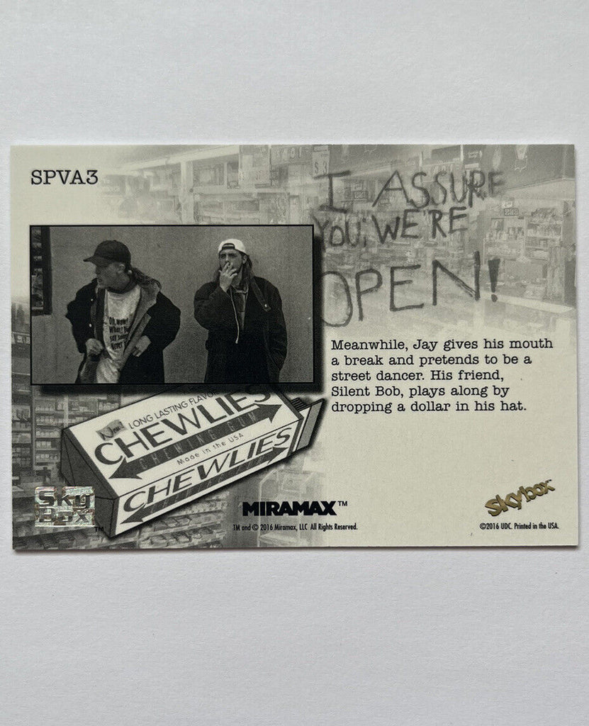 2017 Clerks Skybox SPVA 3 Shoe Polish Achievement Variant RARE