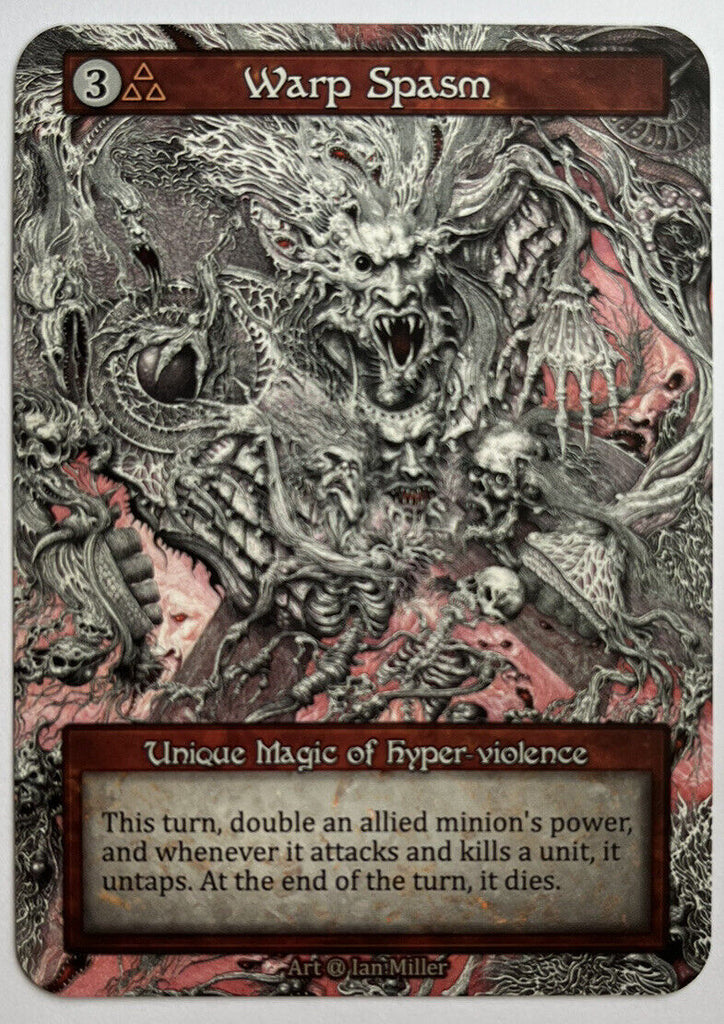 Sorcery Contested Realm Alpha Warp Spasm Unique Pack Fresh Unplayed