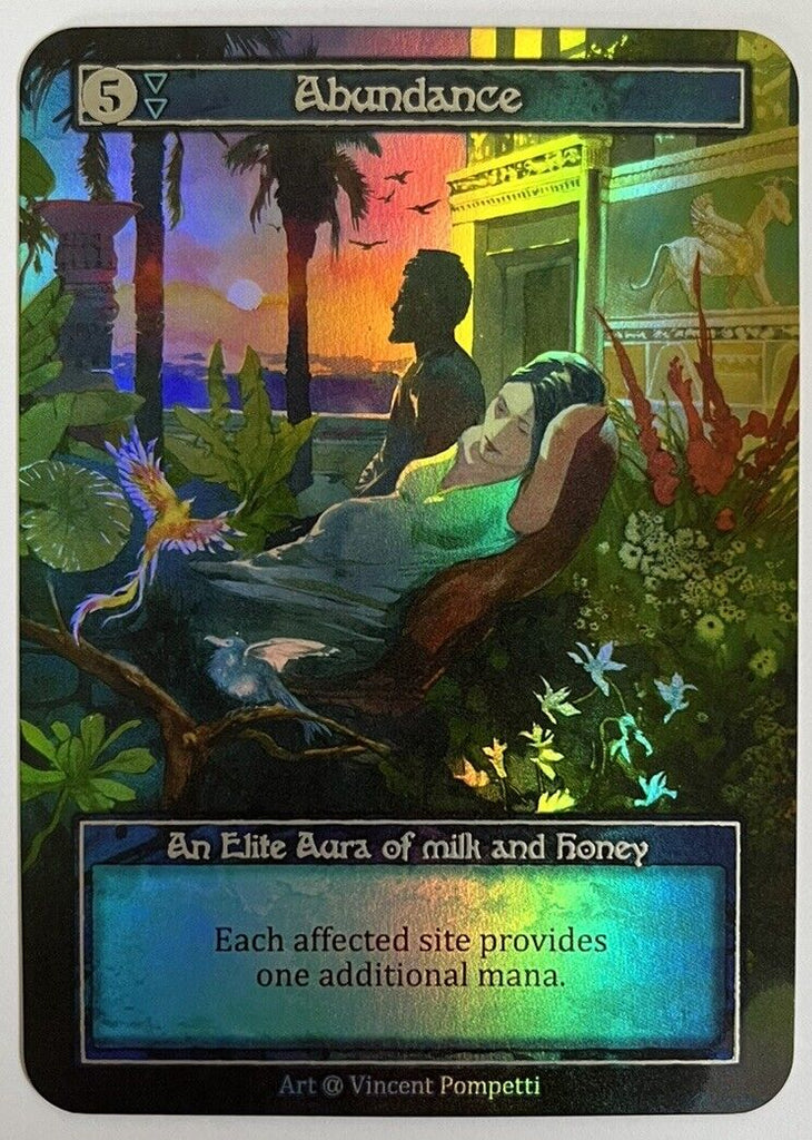 Sorcery Contested Realm Alpha Abundance FOIL Elite Pack Fresh Unplayed