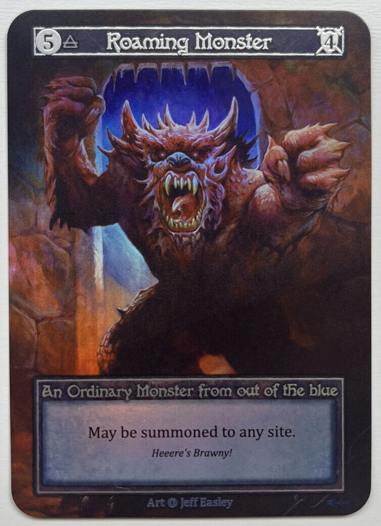 Sorcery Contested Realm Alpha Roaming Monster FOIL Ordinary Pack Fresh