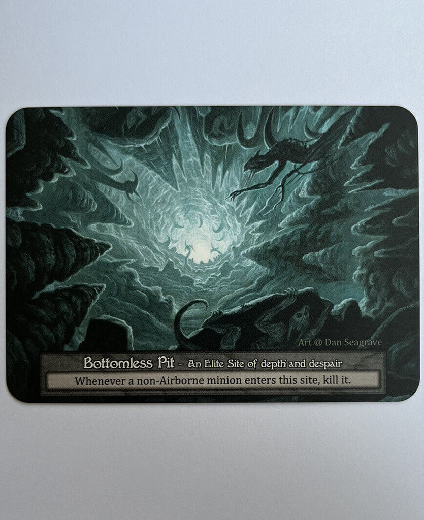 Sorcery Contested Realm Alpha Bottomless Pit Elite Site Pack Fresh