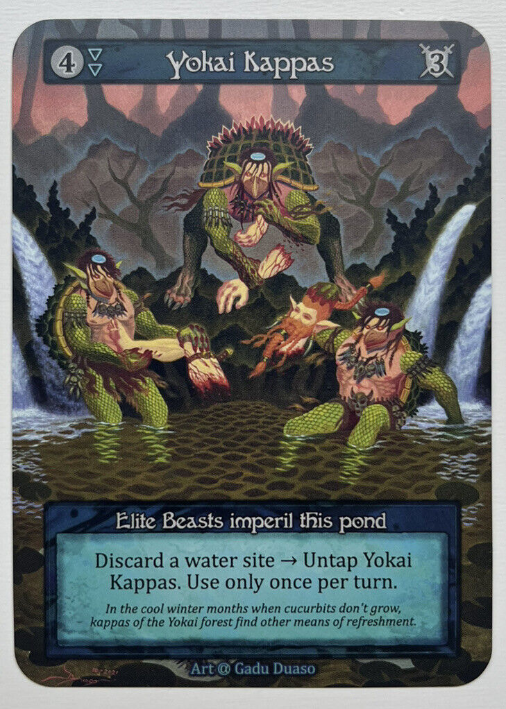 Sorcery Contested Realm Alpha Yokai Kappas Elite Pack Fresh