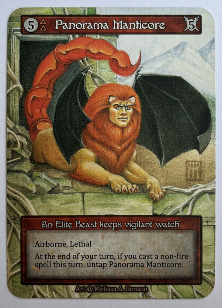 Sorcery Contested Realm Alpha Panorama Manticore Elite Pack Fresh