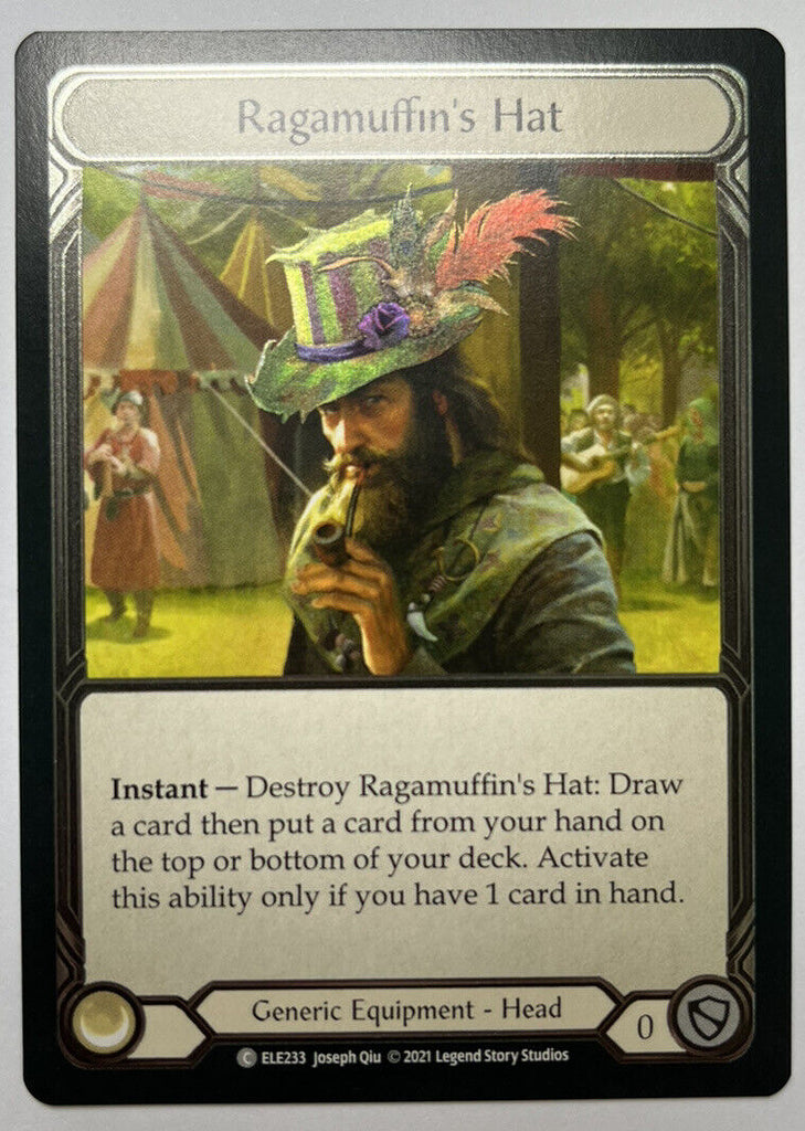 Ragamuffin’s Hat Cold Foil Flesh And Blood Tales Of Aria Pack Fresh