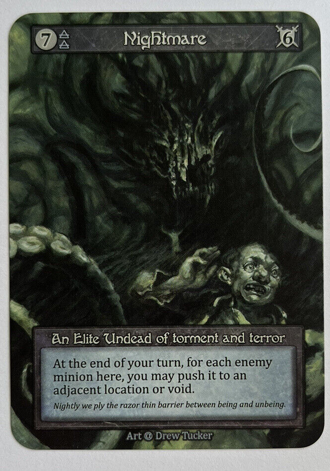 Sorcery Contested Realm Alpha Nightmare Elite Pack Fresh