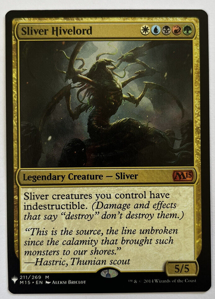 Sliver Hivelord Mystery Booster MTG Pack Fresh Unplayed