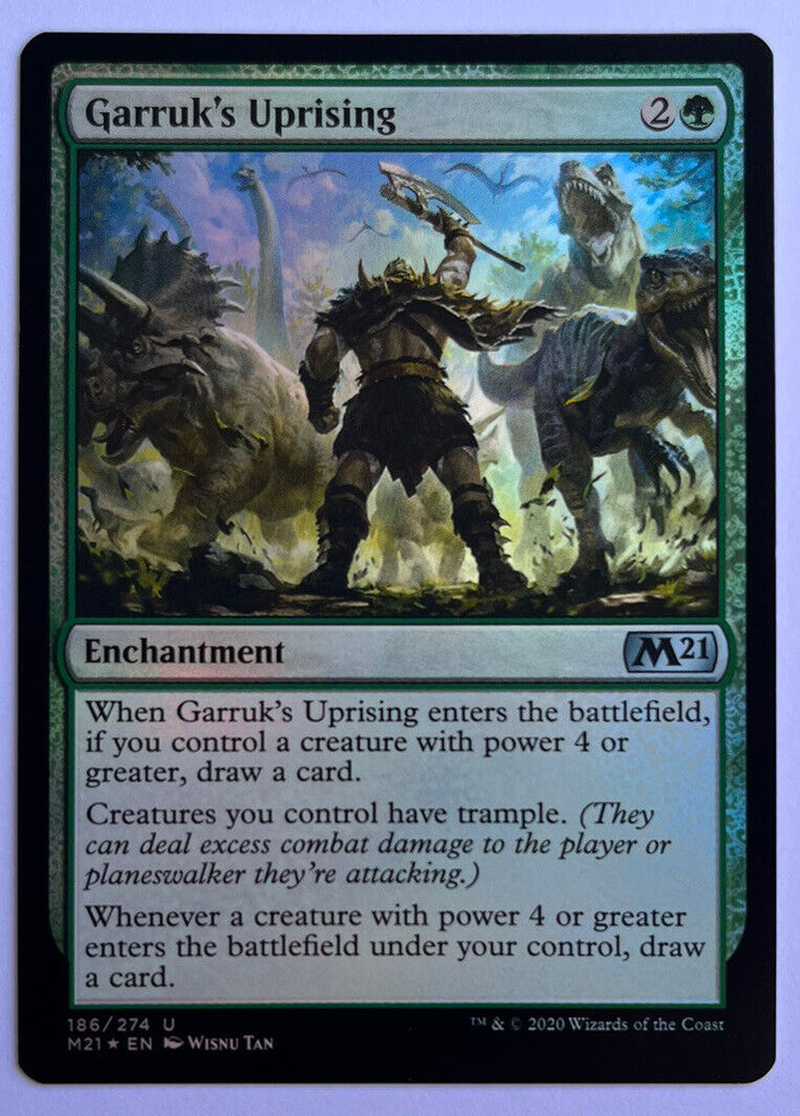 Garruk’s Uprising FOIL M21 MTG Pack Fresh Unplayed
