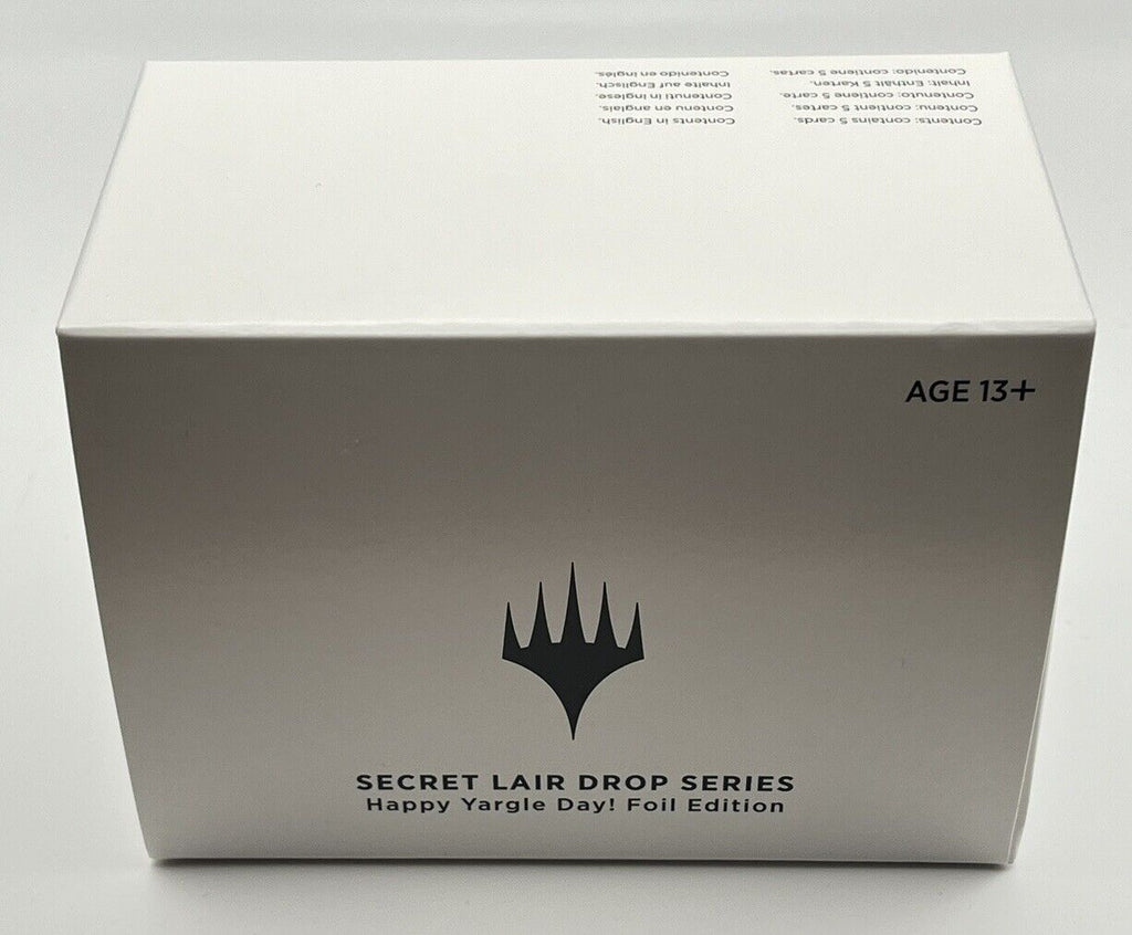Magic The Gathering Secret Lair Drop Series Happy Yargle Day Foil Edition New