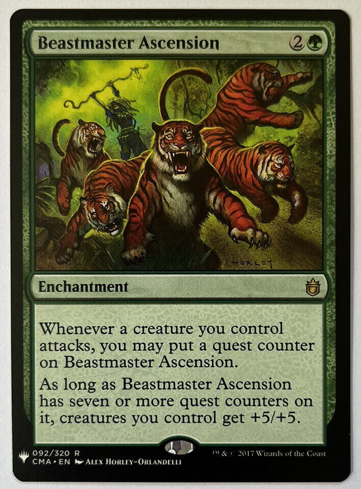 Beastmaster Ascension Mystery Booster MTG Pack Fresh Unplayed