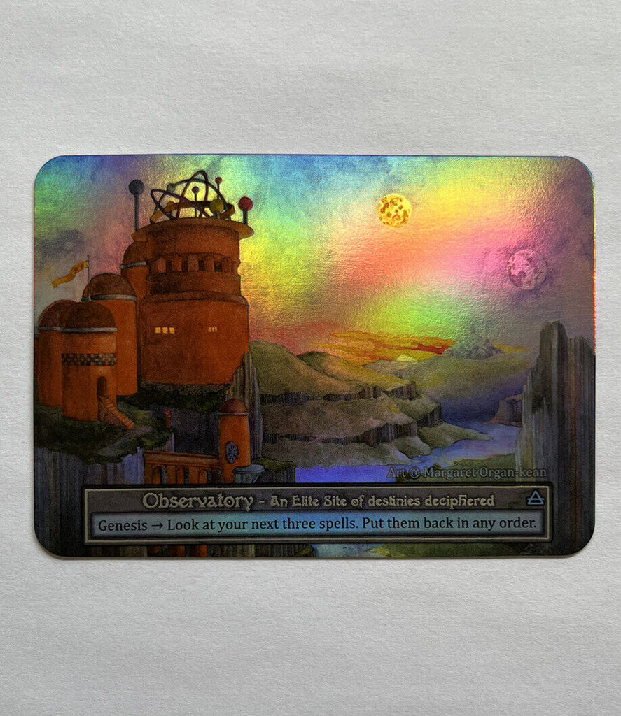 Sorcery Contested Realm Alpha Observatory FOIL Elite Site Pack Fresh Unplayed