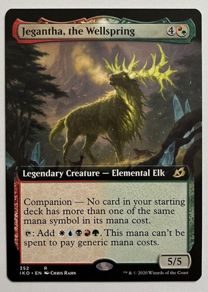 Jegantha The Wellspring Extended Art Ikoria MTG Pack Fresh Unplayed