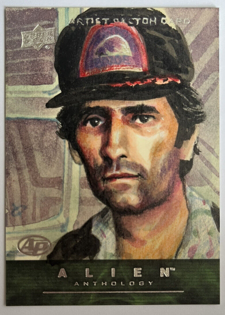 2016 Upper Deck Alien Anthology AP Sketch Card By Fabian Quintero