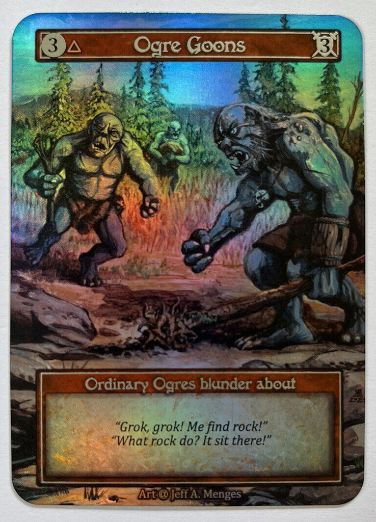 Sorcery Contested Realm Alpha Ogre Goons FOIL Ordinary Pack Fresh
