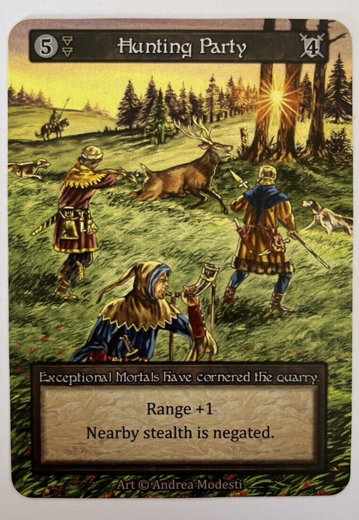 Sorcery Contested Realm Hunting Party Pre-Alpha Sample Card Pack Fresh VERY RARE