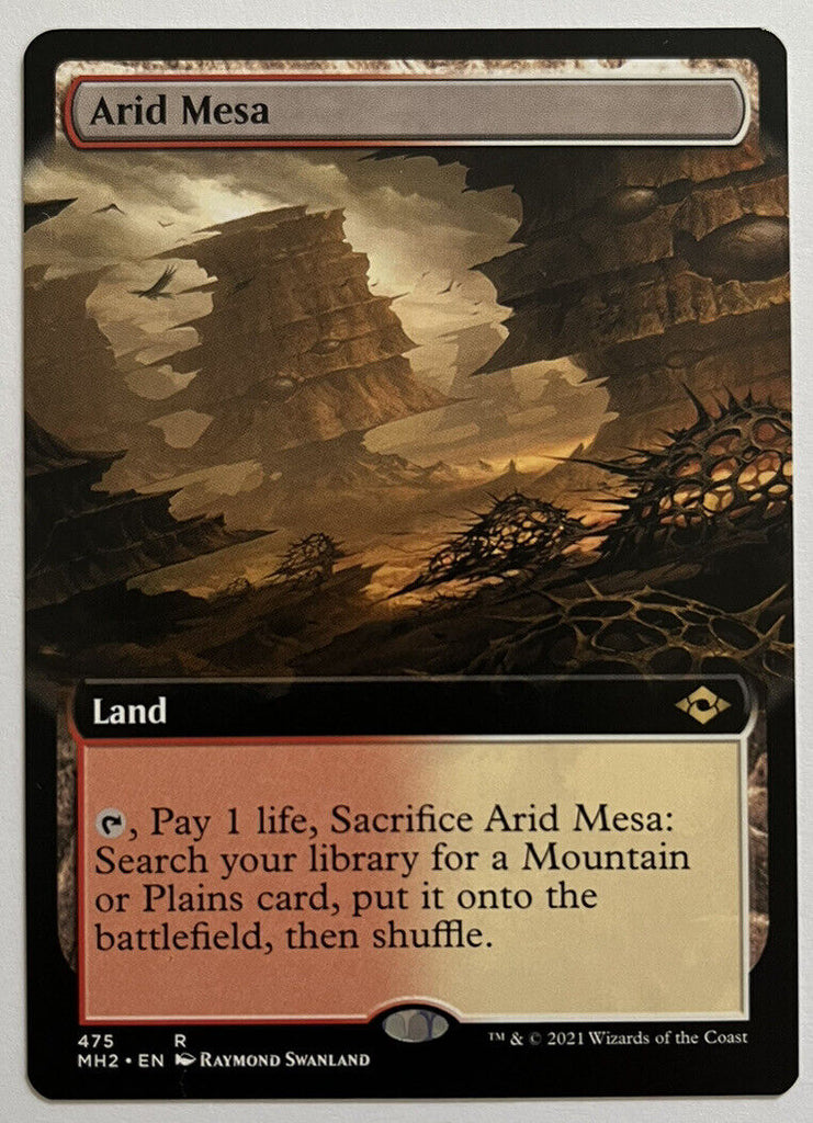 Arid Mesa Extended Art Modern Horizons 2 MTG Pack Fresh Unplayed