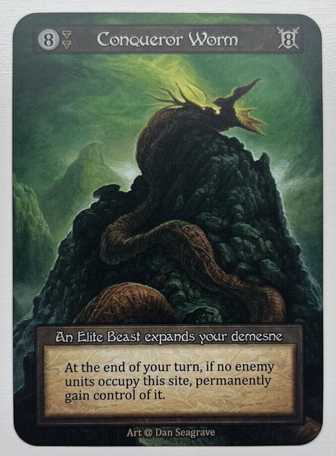 Sorcery Contested Realm Alpha Conqueror Worm Elite Pack Fresh