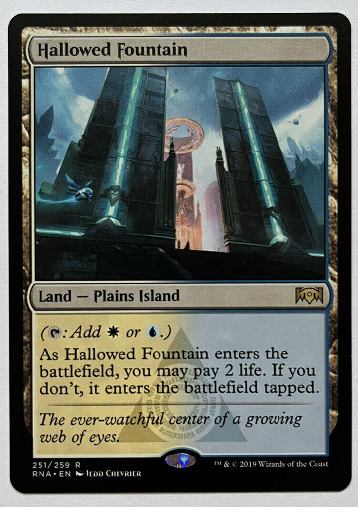Hallowed Fountain RNA MTG Pack Fresh Unplayed