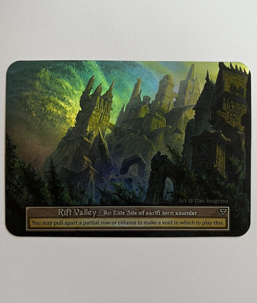 Sorcery Contested Realm Alpha Rift Valley FOIL Elite Site Pack Fresh Unplayed