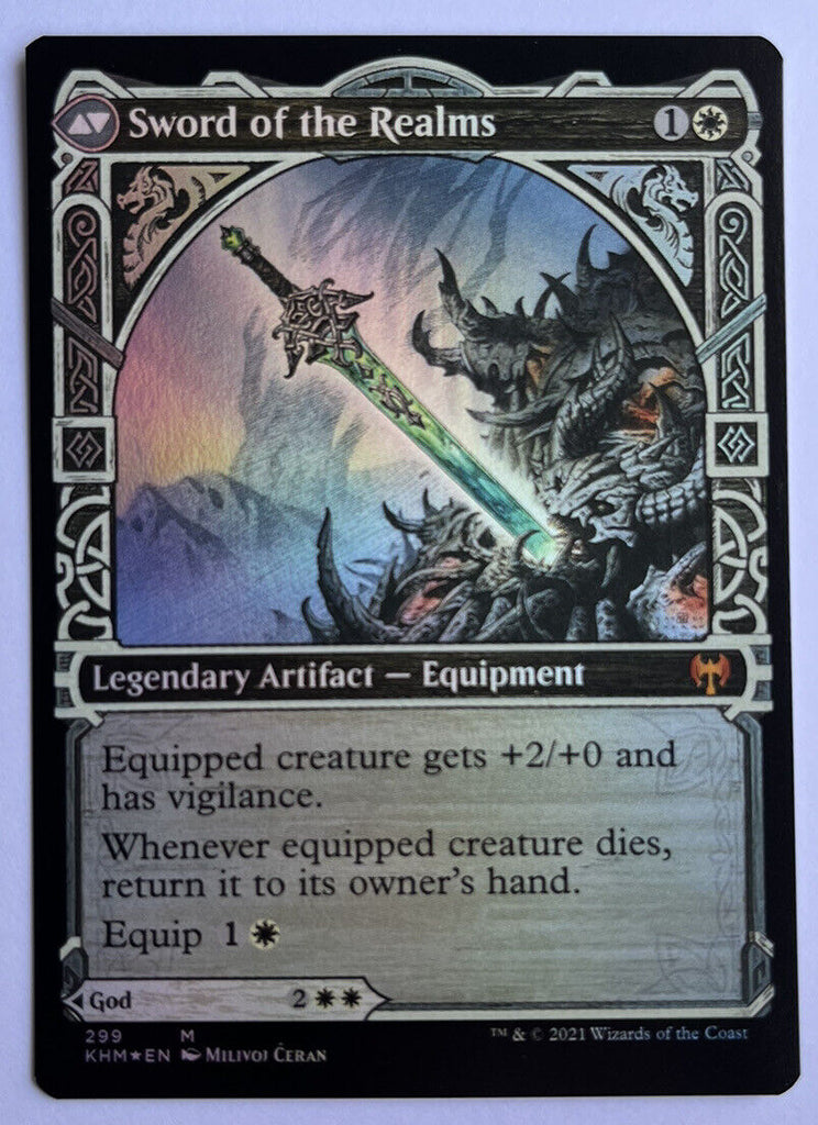 Halvar God Of Battle Showcase FOIL Kaldheim MTG Pack Fresh Unplayed