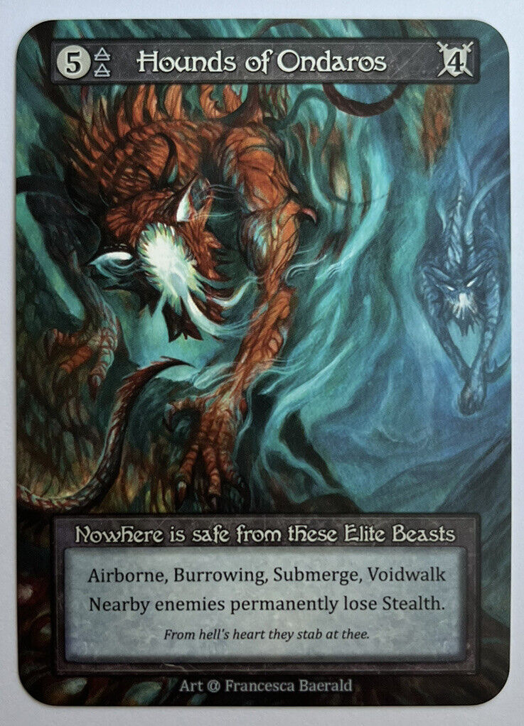 Sorcery Contested Realm Alpha Hounds Of Ondaros Elite Pack Fresh