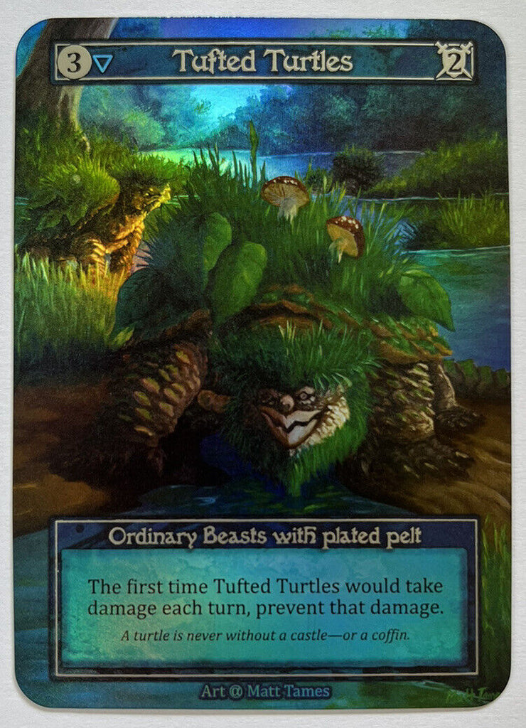 Sorcery Contested Realm Alpha Tufted Turtles FOIL Ordinary Pack Fresh