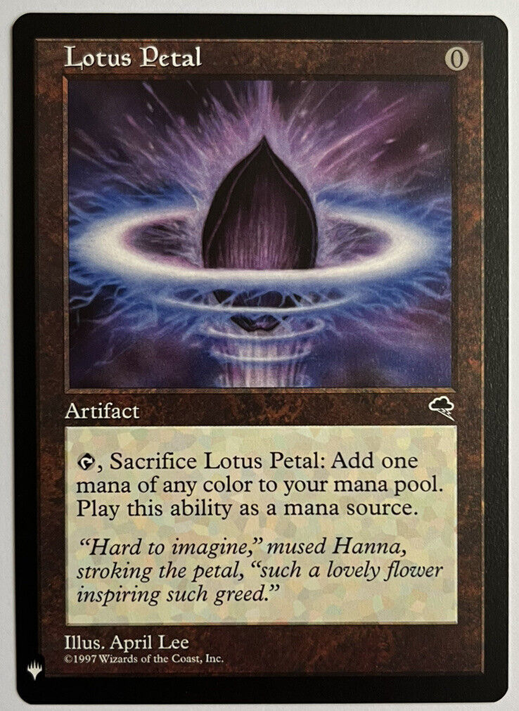 Lotus Petal Mystery Booster MTG Pack Fresh Unplayed