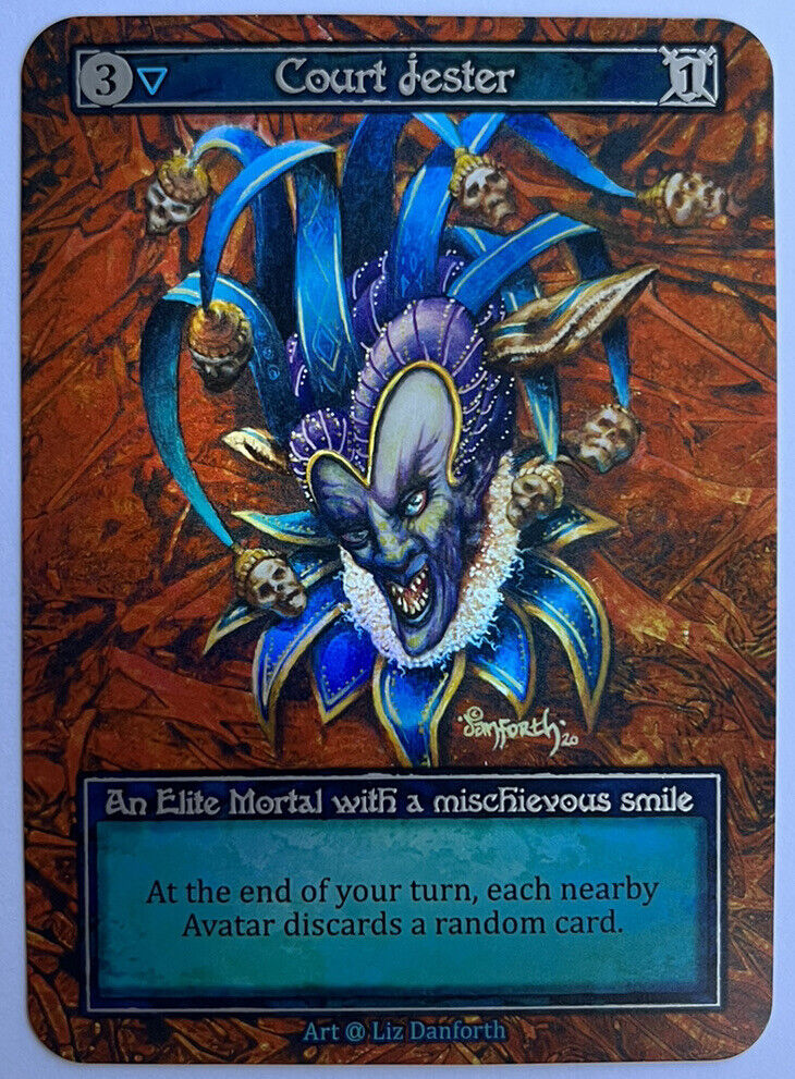 Sorcery Contested Realm Alpha Court Jester FOIL Elite Pack Fresh Unplayed