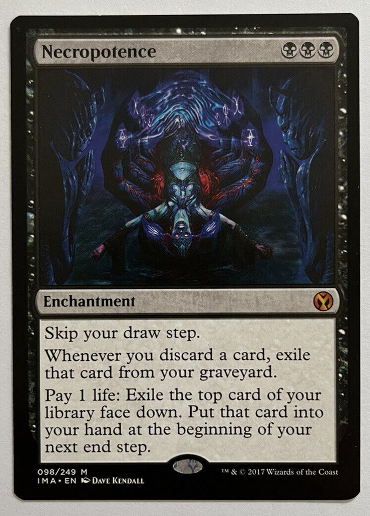 Necropotence Iconic Masters MTG Pack Fresh Unplayed