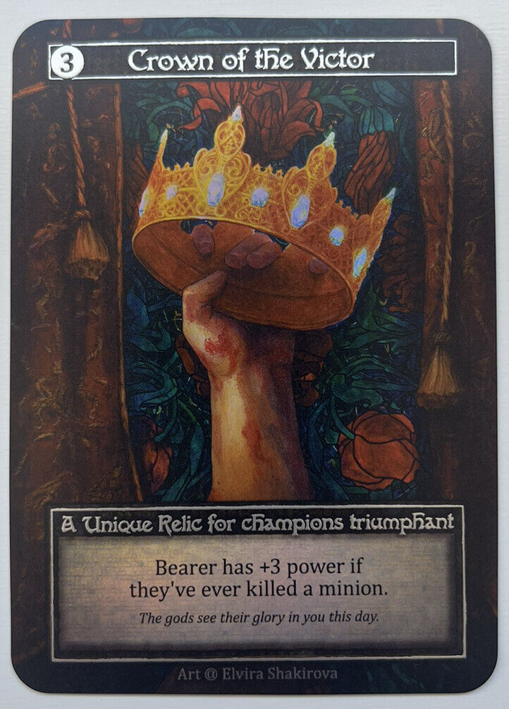 Sorcery Contested Realm Alpha Crown Of The Victor FOIL Unique Pack Fresh