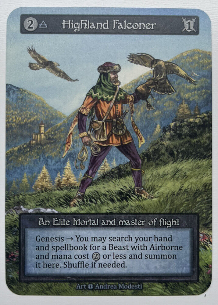 Sorcery Contested Realm Alpha Highland Falconer Elite Pack Fresh