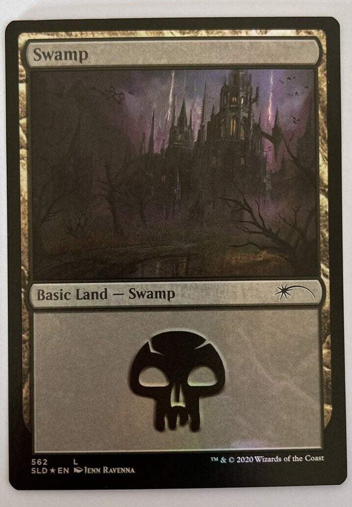 Welcome To Castle Dracula Swamp FOIL Secret Lair MTG Pack Fresh