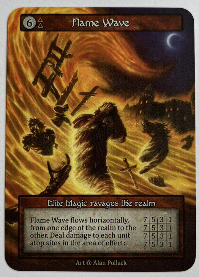 Sorcery Contested Realm Alpha Flame Wave Elite Pack Fresh