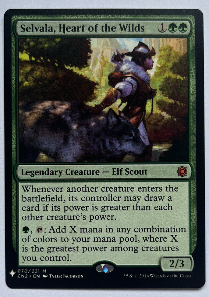 Selvala Heart Of The Wilds Mystery Booster MTG Pack Fresh Unplayed