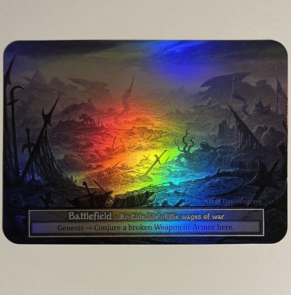 Sorcery Contested Realm Alpha Battlefield FOIL Elite Site Pack Fresh Unplayed