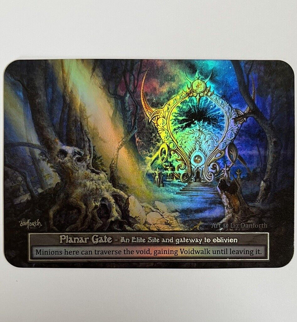 Sorcery Contested Realm Alpha Planar Gate FOIL Elite Site Pack Fresh