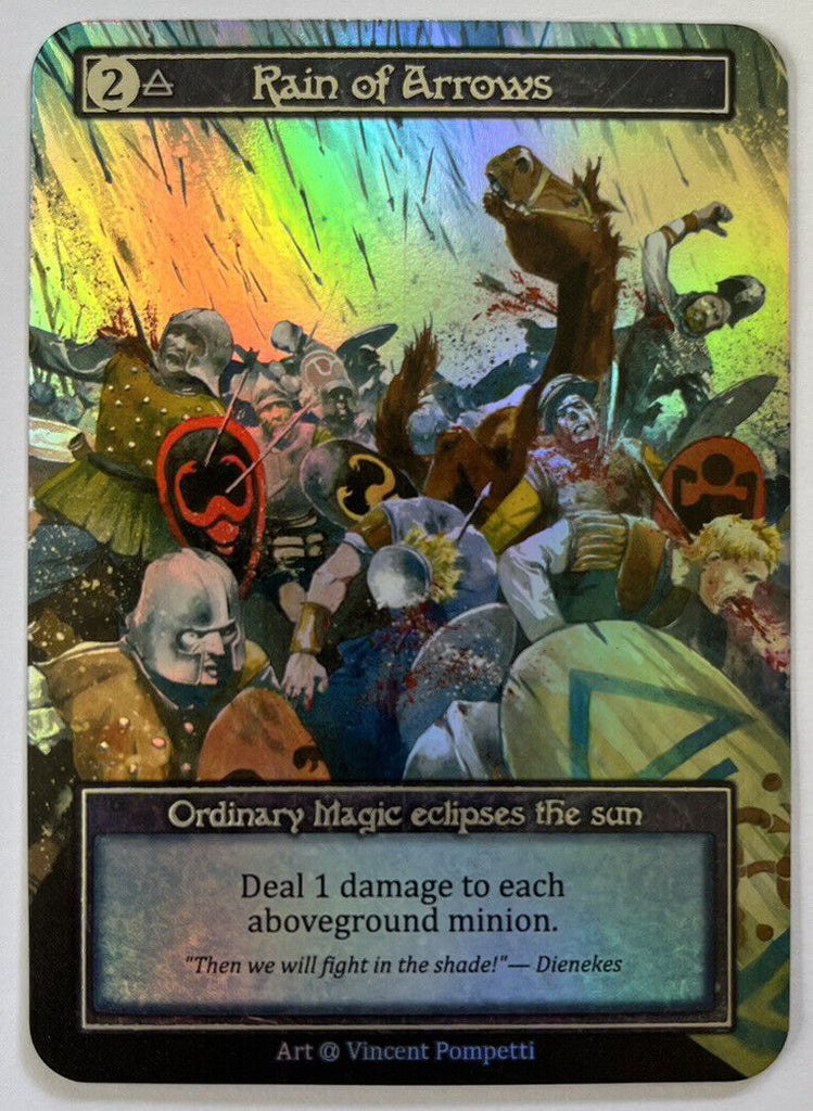 Sorcery Contested Realm Alpha Rain Of Arrows FOIL Ordinary Pack Fresh