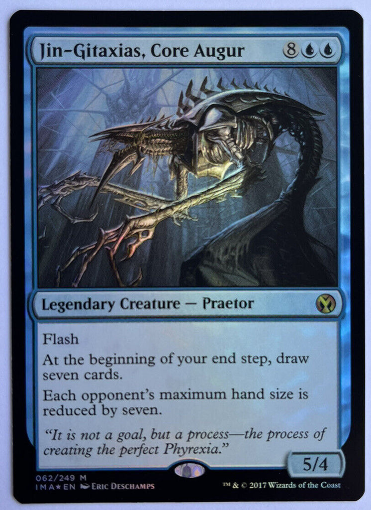 Jin-Gitaxias Core Augur FOIL Iconic Masters MTG Pack Fresh Unplayed