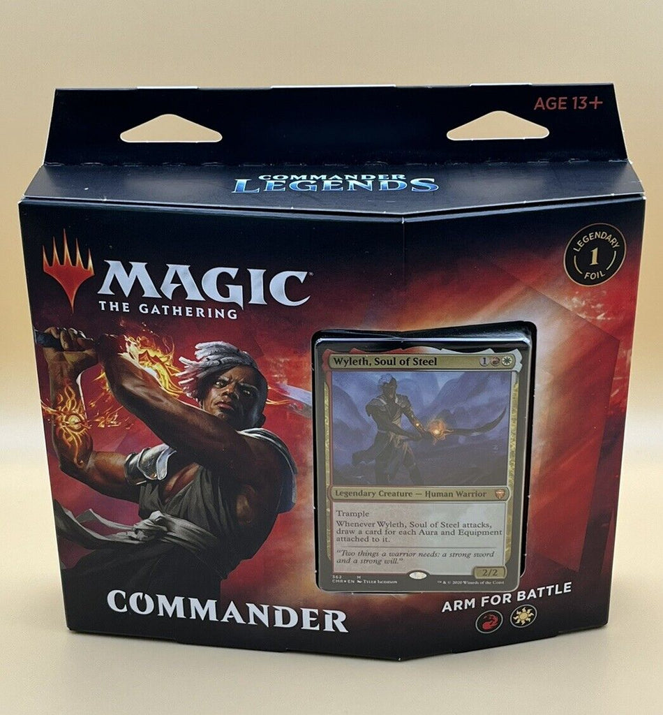 Commander Legends Commander Deck Arm For Battle MTG New/Sealed