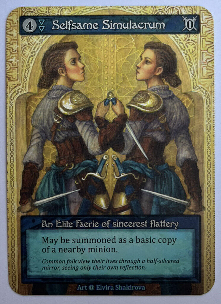 Sorcery Contested Realm Alpha Selfsame Simulacrum Elite Pack Fresh