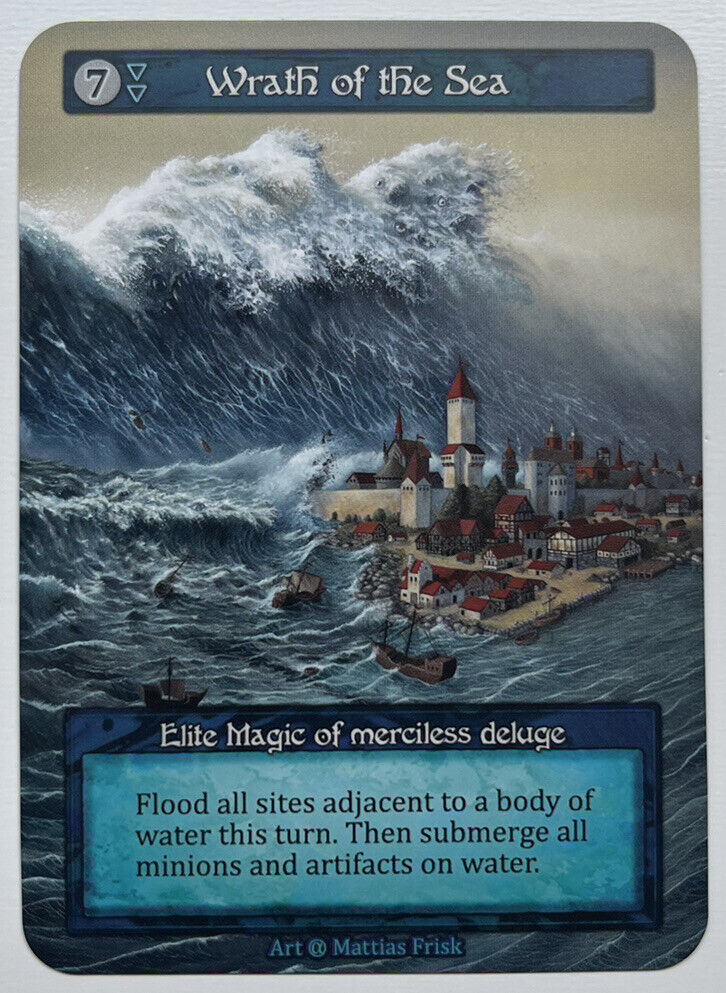 Sorcery Contested Realm Alpha Wrath Of The Sea Elite Pack Fresh
