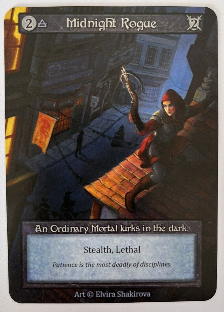 Sorcery Contested Realm Midnight Rogue Pre-Alpha Sample Card Pack Fresh RARE