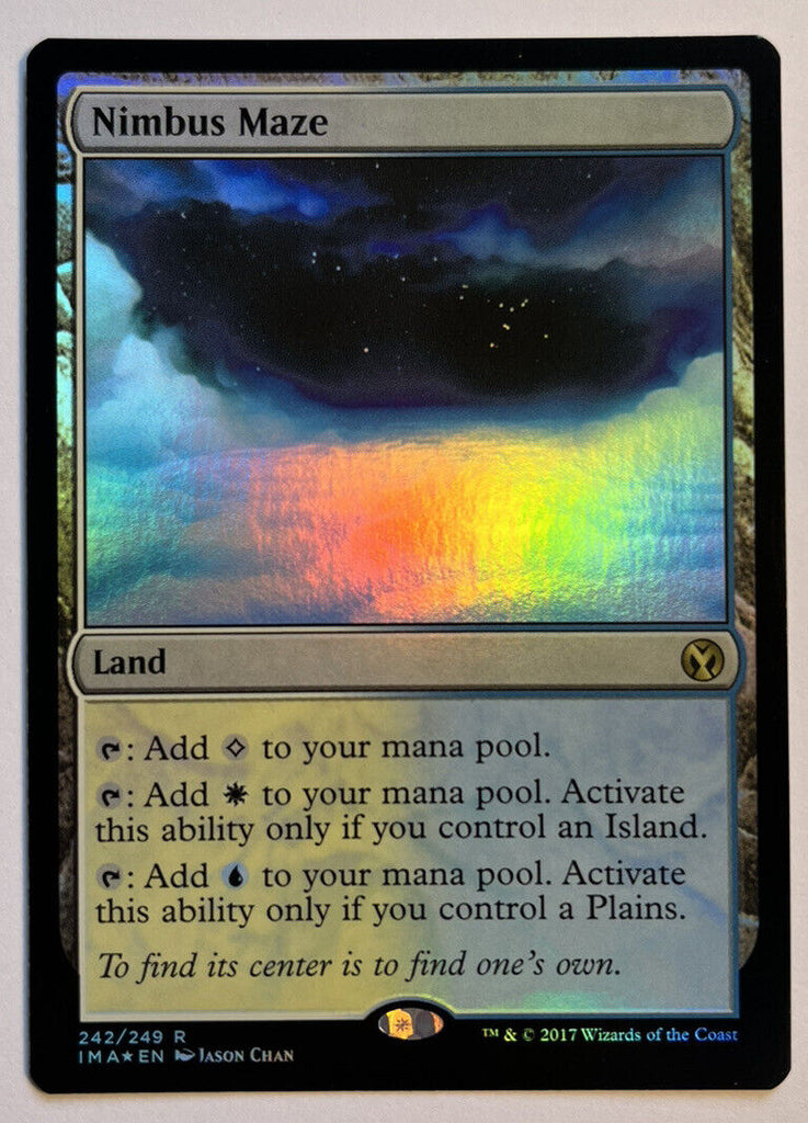 Nimbus Maze FOIL Iconic Masters MTG Pack Fresh Unplayed