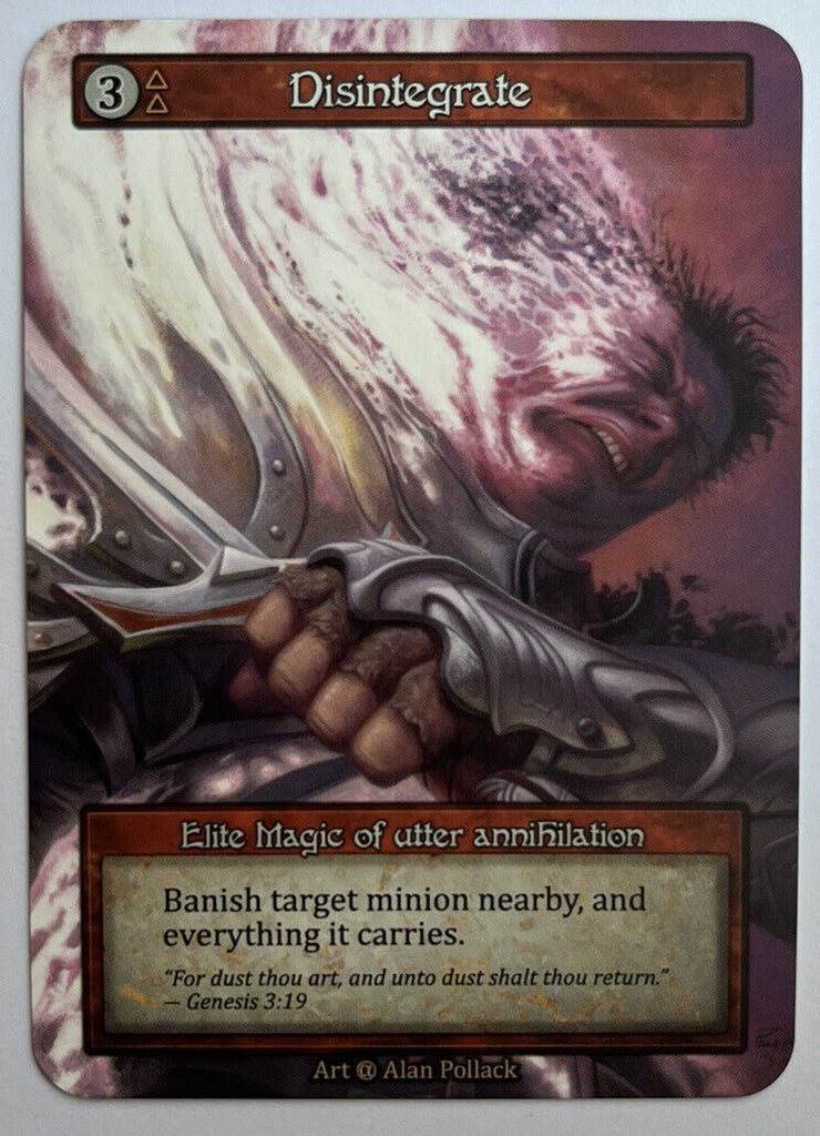 Sorcery Contested Realm Alpha Disintegrate Elite Pack Fresh