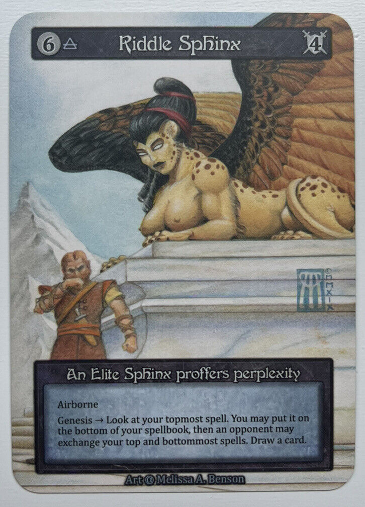 Sorcery Contested Realm Alpha Riddle Sphinx Elite Pack Fresh
